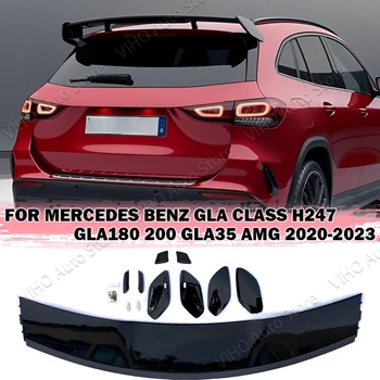 Заден Спойлер на Багажника На Покрива За Mercedes Benz GLA Class H247 GLA 180 200 250 GLA35 AMG 2020 2021 2022 2023 Тунинг Екстериор на Автомобила