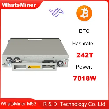 Захранване Whatsminer M53 достига 242-то място с 26 Дж/Т 6292 W В комплекта е по-Евтино, отколкото Antminer S19 S19pro T19