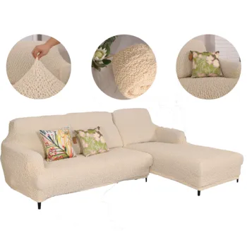 Защитни калъфи за мебели, Стрейчевый Ватиран калъф за ъглов диван-легло, 7-местен калъф за диван L-образна форма