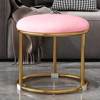 Златен Произведено Стол, Скрин, през Цялата Игра столче за Момичета, Метални мебели за спалня в скандинавски стил, мебели за антре