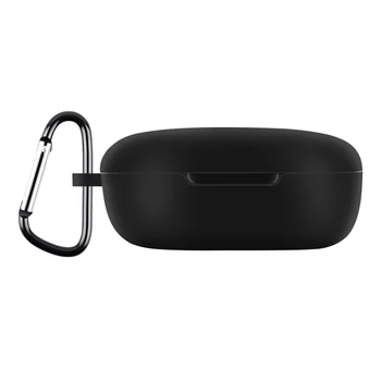 Калъф за преносими безжични слушалки, Силиконов калъф за слушалки с карабинер Аксесоари за слушалки Redmi Рецептори 4 Lite