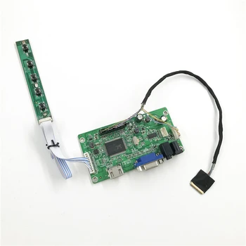 Комплект платка контролер EDP LCD с подкрепата на VGA AUIDO HDMI за 14-инчов LCD панел edp 1920X1080 B140HAN01.0 B140HAN01.1 DIY