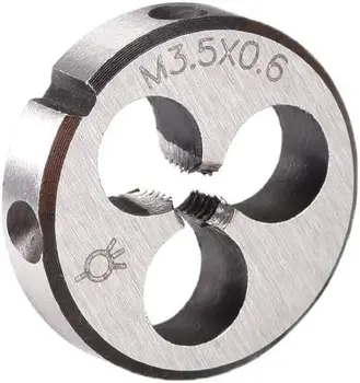 Кръгла metric матрицата М3,5 Х 0,6, едностранна резьбонарезная матрица от легирана стомана