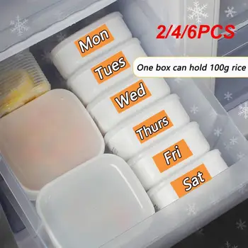 Кутия За съхранение В Хладилник, Диетичен Снабден с Мини Контейнер за ланча, който Запазва свежестта на Продуктите си, Загряване В микровълнова Фурна, Запечатани Кутия За Кухни
