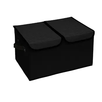 Кутия за украса на Дрехи от Памук И лен плат с Двойно Покритие, Сгъваема Кутия За Съхранение на Jul1806