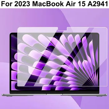 Лъскава Прозрачна Защитно фолио за екрана 2023 MacBook Air 15 М2 15,3 Инча A2941 Мека Защитно Фолио От надраскване На екрана