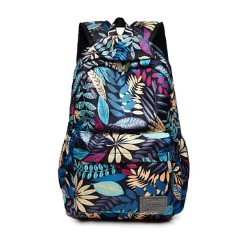 Марка 2021 година в Хавайски стил, Раници за училище, чанти за момичета, Модерен Женски раница за пътуване