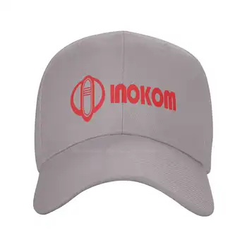 Модерен висококачествен деним, шапка с логото на Inokom, Вязаная капачка, бейзболна шапка