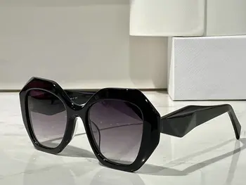 Модерен Култов Издръжлив дизайн Оверсайз И Обемни Дамски Слънчеви очила в ацетатна квадратна рамка, Луксозни поляризирани очила с uv400