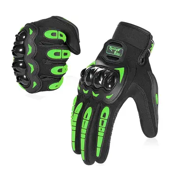 Мотоциклетни ръкавици със сензорен екран, дишащи ръкавици за пълен пръст, защитни ръкавици за езда, нескользящие ръкавици за езда, защита от падане