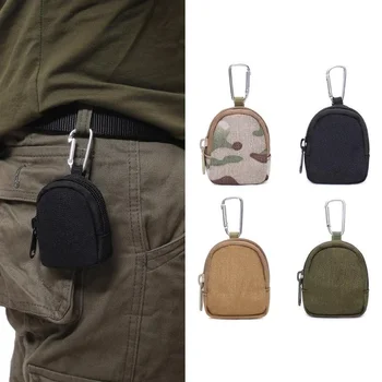 Нов стил, тактически кобур EDC, държач за ключове, Мъжки портмонета за монети, чанта, ключодържател, джоб с цип, градинска чанта за ключове