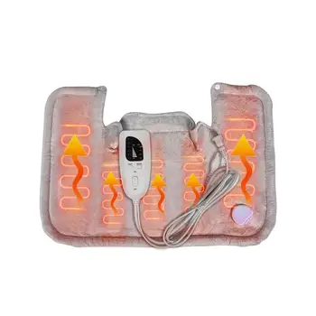 Обвивка на врата и раменете, 60 W Дишащи Топли наплечники за врата, Интелигентна Електрическа топла вода чанта за рамо, богат на функции Утяжеленная