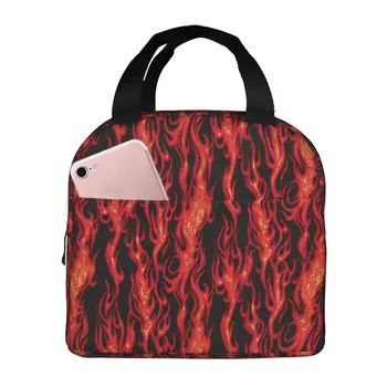 Огненият чанта За Обяд, Изолирани Многофункционални Чанти За Обяд, Множество Термосумка-хладилник