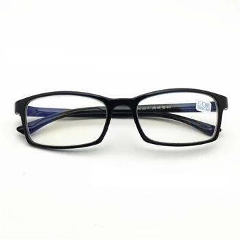 Очила за късогледство със защита от синя светлина TR90, Пластмасова дограма, Мъжки слънчеви очила от готовата смола, Женски Полнокадровые очила за късогледство, Компютърни очила