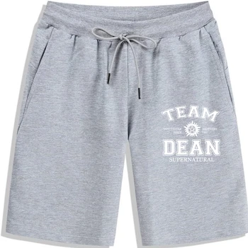 Персонални шорти Потребителски Мъжки шорти shorts Supernatural Equipo Dean Camiseta Nueva Памучни шорти с принтом за мъже