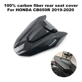 Подходящ за Honda CBR650R CBR650 R CBR 650 R 2019 2020 Мотоциклет 100% 3K капак на задната седалка, изработени от въглеродни влакна делото