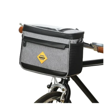 Предната чанта за планински велосипед, мотор сгъваема чанта на главата си, водоустойчив комплект топлоизолация за каране извън велосипеди чанти