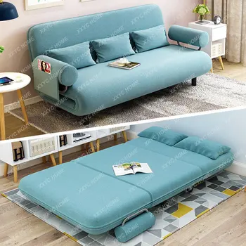 разтегателен диван, кърпи, сгъваема домашна хол, лесен модерен диван за хол, многофункционален диван-стол
