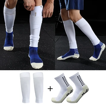 Разтеглив, футболни чорапи с еластична ръкав за възрастни, Спортни мини футболни чорапи