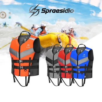 Спасителна жилетка HISEA, открит плаващи костюм за гмуркане с шнорхел, регулируема спасителна жилетка за сигурност, водни спортове, риболов, жилетка за водни ски