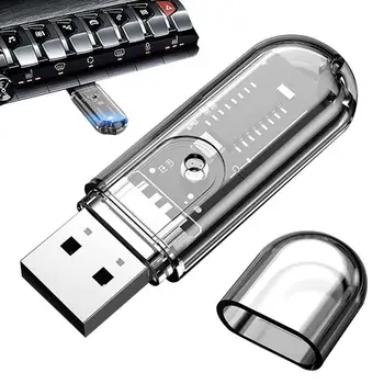 Спецификацията за USB-адаптер За Автомобил Кола Преносим Сейф Аудиоадаптер Многофункционален И Стабилен Безжичен адаптер за Кола Auux