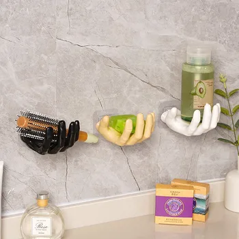 Стенни закачалка с ръчно дизайн от смола за съхранение на Принадлежности за баня, Шкаф с плетене на една Кука За съхранение на Стенни закачалки с ръчно дизайн от смола, Аксесоари за баня