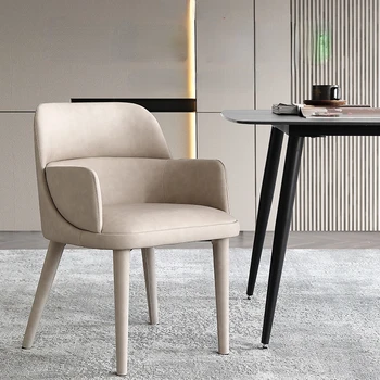 Стол за дневна Релакс Lounge в скандинавски стил с възможност за сгъване на облегалката, минималистичное Стол за възрастни, стол за дневна, стол за спални, украса Poltrona
