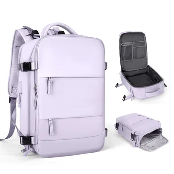 Туристическа раница за жени, ръчния багаж, Одобрен за полет с лаптоп TSA, Чанта за медицински сестри колеж, всекидневни раница Weekender