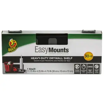 Черна Плаващ гараж полк EasyMounts - не са необходими инструменти, с капацитет до 30 кг Покрива дымогенератора за печене на скара на Дървени въглища за барбекю