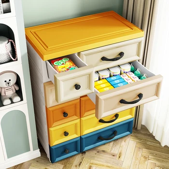 Шкаф за съхранение на закуски Тип Dogger, малка странична масичка за дом в общежитието, Пластмасов Сгъсти Эркерный шкафче за съхранение на закуски