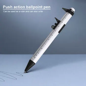 Штангенциркуль с нониусом, Химикалка писалка 0-100 мм, студентски офис консумативи, Измервателни инструменти за инженери, Дърводелци, Студент-дърводелец